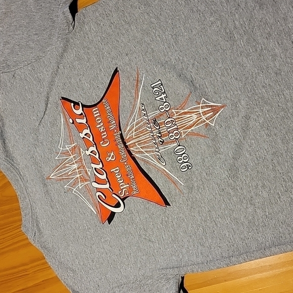 Classic Speed and Custom Hot Rod Car Tshirt,  Small - Picture 4 of 7